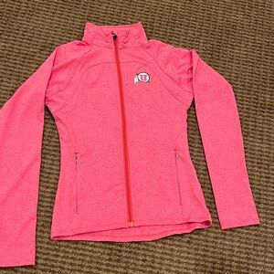 Rivalry Threads Women's Hot Pink Full-Zip Long Sleeve Jacket